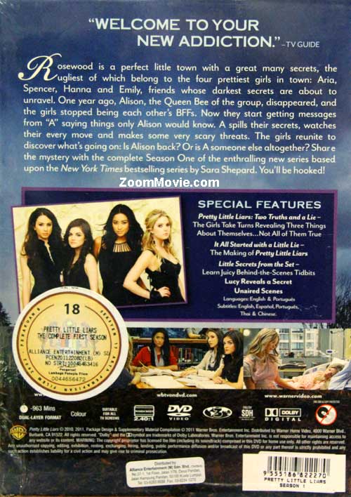 Pretty Little Liars Season 1 English Subtitles