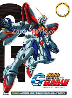 Mobile Fighter G Gundam Japanese Anime DVDs