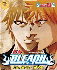 Bleach TV Series Box 8 Episode 251-274 Japanese Anime DVDs