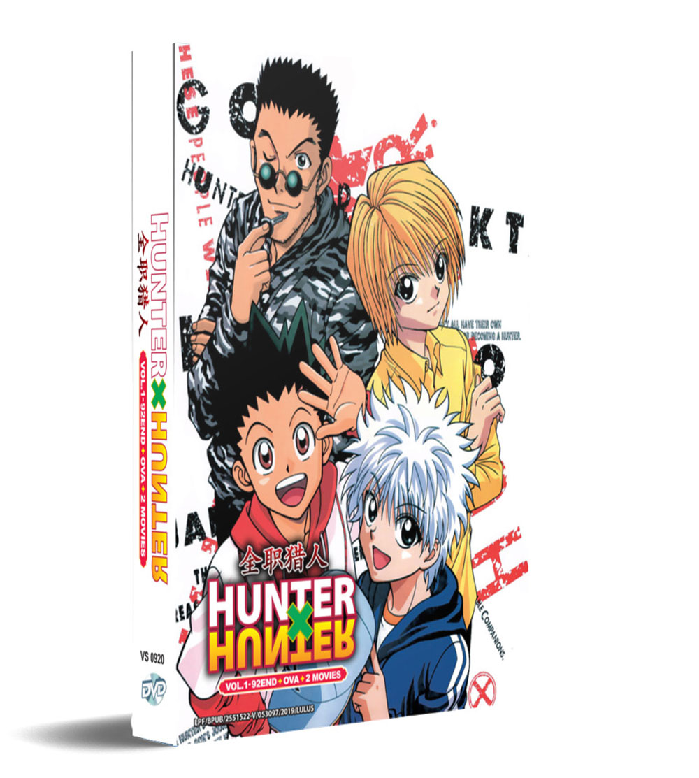 ANIME DVD Hunter x Hunter (1-92End+OVA+2 Movie) English subtitle