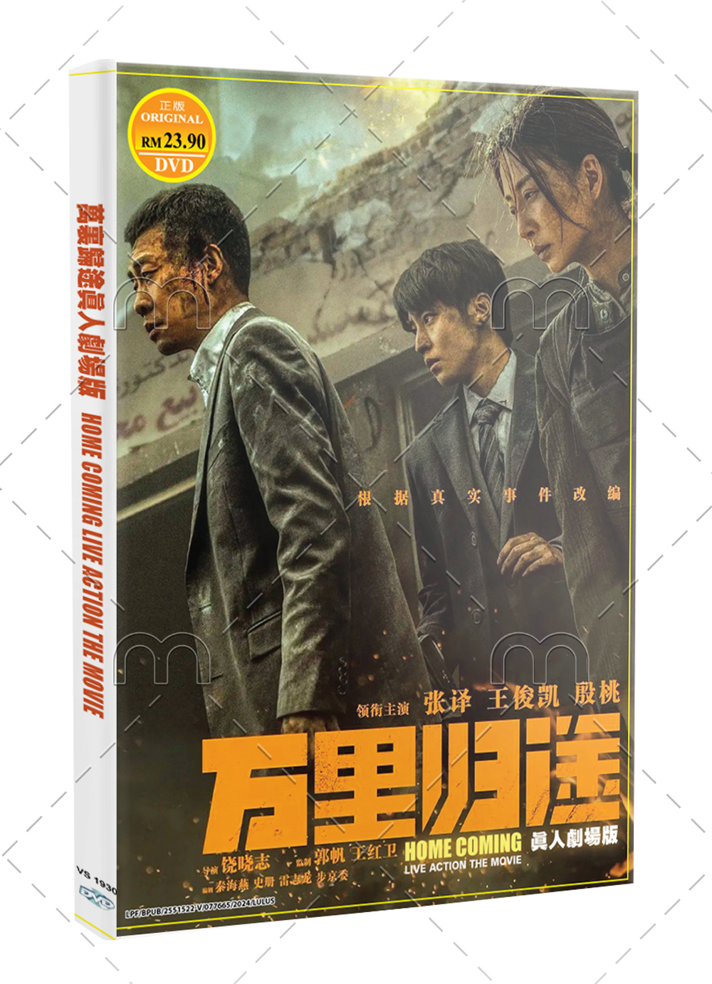 萬裡歸途 (DVD) (2022) 大陸電影