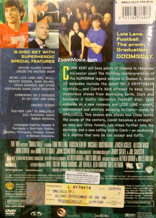 Smallville (Season 4) (DVD) (2005) American TV Series | Ep: 1-22 end ...
