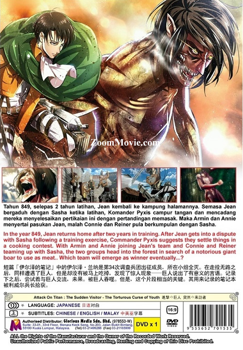 Attack on Titan : The Sudden Visitor - The Torturous Curse Of Youth ...