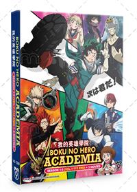ENGLISH DUBBED Boku No Hero Academia (Season 1-5: VOL.1 - 113 End + 3  Movie) DVD