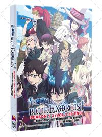 青之驱魔师 Season 1-3 +KURO'S TRIP AWAY FROM HOME+OVA+M (DVD) (2011-2024) 动画