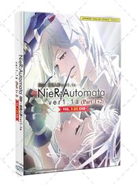 NieR:Automata Ver1.1a Part 1+ Part 2 (DVD) (2023-2024) Anime