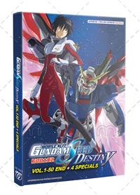 Mobile Suit Gundam SEED Destiny + 4 Specials (DVD) (2004-2005) Anime