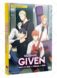 Given + 2 Movie+ OVA (DVD) (2019-2022) Anime